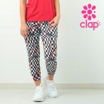 クラップ フィットネスウェア レディース パンツ クロップドパンツ CHECKER CLAP CROPPED PANTS 2025 新作 柄パンツ