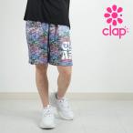 clap CLAP フィットネス ウェア クラップ フィットネスウェア レディース ブランド ハーフパンツ MERMAID HALF PANTS 2025年 新作 海 マーメイド柄 シーブルー