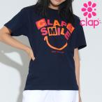 CLAP фитнес одежда k LAP фитнес одежда женский короткий рукав футболка tops CLAP&amp;SMILE TEE Smile 2025 Tee новый продукт 
