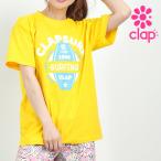 k LAP фитнес одежда clapk LAP фитнес одежда женский футболка короткий рукав CLAP SURF TEE Logo серфинг лето море футболка новый продукт 