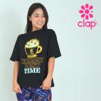 k LAP фитнес одежда tops женский короткий рукав t рубашка CLAP STRAWBERRY BIG TEE clap M/ свободный размер 2025 новый продукт Dance одежда тренировка одежда ek