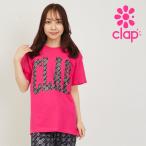 クラップ フィットネスウェア トップス レディース 半袖tシャツ MONOGRAMCLAP TEE M/Lサイズ 2026 新作 ダンスウェア トレーニングウェア エクササイズ ジム