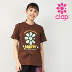 k LAP фитнес одежда tops женский короткий рукав t рубашка CLAP BAKERY TEE CTS26038 M/L размер 2026 новый продукт Dance одежда тренировка одежда тренировка 