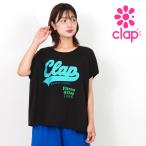 clap фитнес одежда новый продукт k LAP женский фитнес tops женский короткий рукав t рубашка Fitness CLAP DOLMAN CTS26065 M/ свободный размер body type покрытие 20