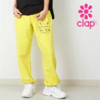 クラップ フィットネスウェア ボトムス レディース パンツ SNOW CLAP SWEAT PANTS clap Sフリーサイズ 2026 新作 ダンスウェア トレーニングウェア エクササイズ