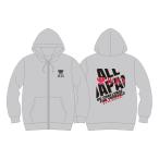 　3.JKJO通年パーカー(JKJOロゴ×AJ)(杢グレー)(150〜LL)