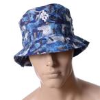 マルセロブロン(Marcelo Burlon) バケットハット starter allover snake blue hat マルチ 【正規取扱店】