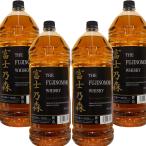 ★特価★ 富士乃森 ザ フジノモリ ウィスキー 4000ml (FUJINOMORI WHISKY) 4L 4本セット 37度 日本 国産 ブレンデット お中元 ギフト