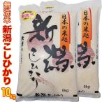 無洗米 お米 米 新潟県産コシヒカリ 10kg (5kg×2) 令和2年産 送料無料 (新潟産直米) 白米 こしひかり 沖縄は送料かかります 新潟産