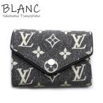 ルイヴィトン ポルトフォイユ ヴィクトリーヌ 三つ折り財布 モノグラムジャガード グレー M81859 LOUIS VUITTON 横浜BLANC