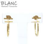 ティファニー Tワイヤー フープピアス K18イエローゴールド K18YG Tiffany&amp;Co. 横浜BLANC