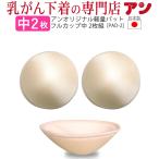 乳がん用パット パッド アンオリジナル日本製軽量 温存 全摘 補整 フルカップ空洞タイプ中２枚組 PAD-2