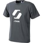 STIGA スティガ 卓球 卓球 アパレル Tシャツ 男女兼用 STIGAロゴTシャツJP-I 22 Tシャツ(1805070204)