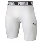 PUMA　プーマ サッカー コンプレッション ショートタイツ 20Q1 04PUMAWHITE ストッキング(656333-04)