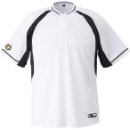 DESCENTE 野球　ソフトボール ジュニア 野球 2ボタンベースボールシャツ 19FW SWBK Tシャツ(jdb103b-swbk)