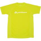 ファイルドライフ ボディケア RAKUシャツSPORTS 半袖 ロゴ入り Tシャツ ライム×ロゴ白 3XO 21 Tシャツ(jg357009)