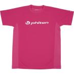 ファイルドライフ ボディケア RAKUシャツSPORTS 半袖 ロゴ入り Tシャツ ピンク×ロゴ白 L 21 Tシャツ(jg358005)