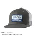  Shimano графика Flat сетчатая кепка CA-067Y # уголь #M