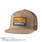  Shimano графика Flat сетчатая кепка CA-067Y # бежевый #M
