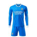 ショッピングユニフォーム A503 サッカーユニフォーム レアルマドリード 2025-2026年 アウェイ2 長袖大人用 子供用 ノーブランド品レプリカ 番号、個人名は自由にカスタマイズできます