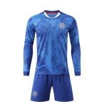 A535 футбол форма Chelsea 2025-2026 год Home длинный рукав для взрослых детский No-brand товар копия номер, частное лицо название. свободно cusomize возможно 