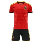 A87 Belgium представитель футбол форма 2025-2026 год Home для взрослых детский верх и низ надеты No-brand номер товара номер, частное лицо название. свободно cusomize возможно 