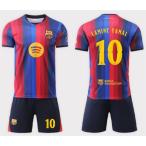 B360 футбол форма Barcelona 2026/2027 год season Home #10 LAMINE YAMAL для взрослых, детский короткий рукав No-brand товар. копия форма 
