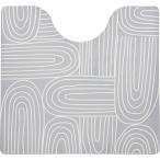 ...! стирка не необходимо туалет 2 позиций комплект коврик (55×60cm).... сиденье для унитаза сиденье /smi Kaws maki серый 