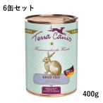 Yahoo! Yahoo!ショッピング(ヤフー ショッピング)テラカニス グレインフリー ウサギ肉 400g 6缶セット ドッグフード ウェットフード 缶詰 ポイント利用