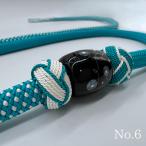 正絹帯締めトンボ玉付き2WAYタイ...