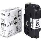 MAX Max LM-L524BWK белый / чёрный знак Be pop Mini для лента кассета 24mm ширина LX90631 (29020650)