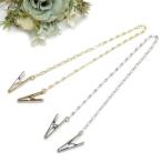 メール便 ドレスクリップ ロング 帽