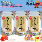 ぬちまーす 海塩 塩 111g 3袋セット ミネラル 食塩 国産 沖縄 天然 天然塩 無添加 販売 顆粒