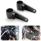  крепление передней фары aluminium черный 36 пирог 39 пирог для цвет имеется левый и правый в комплекте алюминиевый крепление, опора указатель поворота 