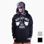 ダボ感 ビッグサイズ BADS バダス JUMPER HOOD ブラック 刺繍 コヨーテ フーディー XL 2XL 3XL メンズ 大きいサイズ パーカー バッズ バッダス