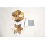 寄木細工　工作キット（６色）２個