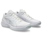  Asics гель Burst 28 постоянный ~asics GELBURST 28 REGULAR~ (White/Pure Silver) 1063A081-100