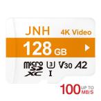 マイクロsdカード microSDXC 128GB JNH R:100MB/S W:85MB/S Class10 UHS-I U3 V30 4K Ultra HD A2対応 5年保証 Nintendo Switch動作確認済