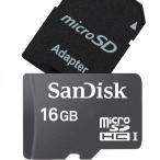 microSDHC 16GB карта памяти Bulk товар SanDisk UHS-I 30MB/s.. пачка бесплатная доставка 