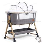 ベビーベッド 折りたたみ 持ち運び ベビーベッド 添い寝 高さ調整 ベビーベッド コンパクト ベビーベッド 簡易 ベビーベット 移動式 ベビーベッド キャスタ付き