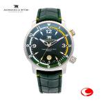あすつく【JAERMANN&STUBI】正規品 ヤーマン&ストゥービ Royal Open Course Timer & GMT RCB1 メンズ ゴルフ
