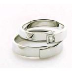 ラザール ダイヤモンド　 結婚指輪・マリッジリング　（プラチナ950）  画像下側　URA901