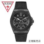 あすつく　GUESS ゲス　レガシー W1058G3 メンズ 45mmサイズ【正規品】ブラックデニムベルト
