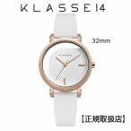 クラス14   KLASSE14 腕時計 IMPERFECT ANGLE White 32mm ホワイトダイヤル　(一部透過） WIM19RG009W  ステンレスメッシュベルト付き