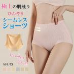 2枚セット シームレス ショーツ レディース シームレスパンツ ショーツ 接触冷感 パンツ 美尻 響かない 食い込まない さらさら 吸汗 速乾 肌に優しい 薄手