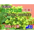 ブドウ山椒（冷凍）あく抜き・枝取り処理済み 500g×1袋 送料無料 北海道・沖縄離島は別途送料