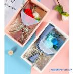 母の日2022 ギフト花束 ソープフラワー花束 バラ ボックスフラワーバラブーケ石鹸造花香り 結婚 誕生日 入園 入学祝いプレゼント退職祝い 贈り物