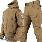 フィッシングスーツ 上下セット フィッシングウェア 防寒服アウター 男性用 メンズ用 防水 防風 耐寒 耐摩 防寒着 防寒ウェア