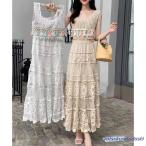 爆買 クロシェ編みセットアップ ボヘミアン夏服