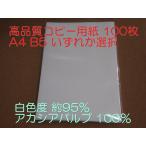 コピー用紙 高品質コピー用紙 A4 B5 100枚 いずれか選択 白色度 約95％ アカシアパルプ 100％ ペーパーワン Copy&Laser後継 ポイント消化